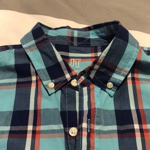 Short sleeve plaid button down by Jack Threads